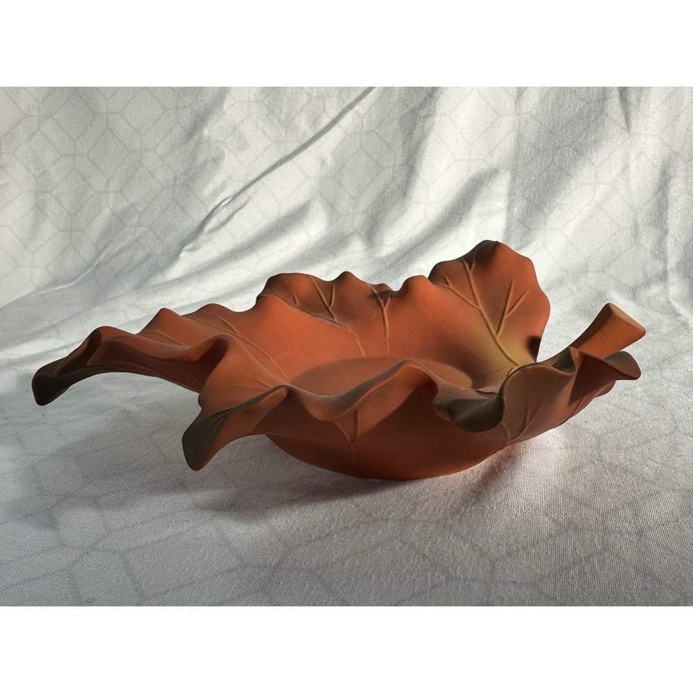 🍁 Partylite Whispering Maple Leaf Tealight‎ Holders (Set of 3) - Picture 10 of 16